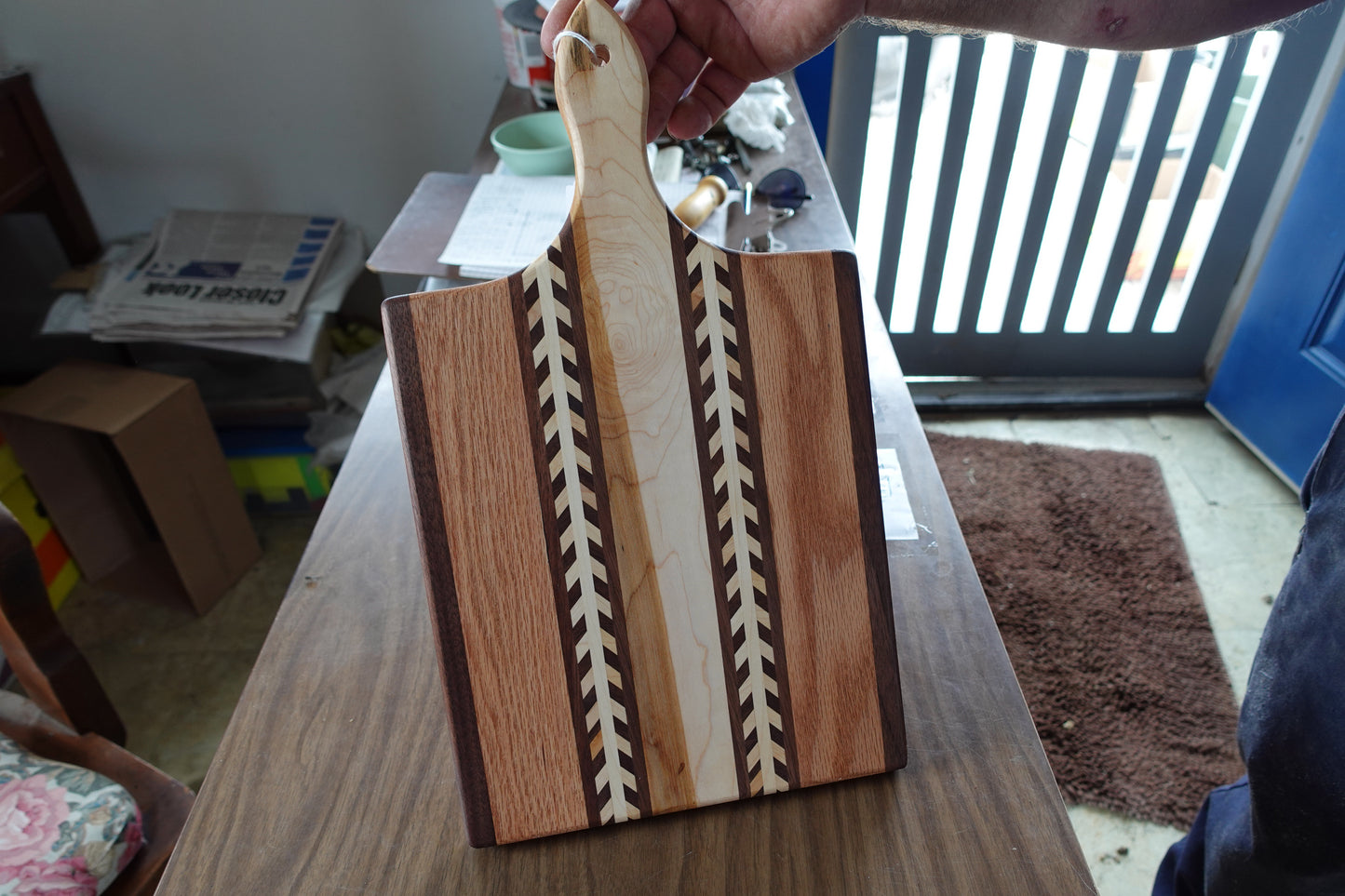 Handheld Amish Cutting Board