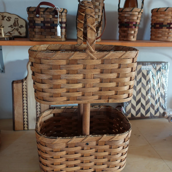 Decorative Basket 2-Tier