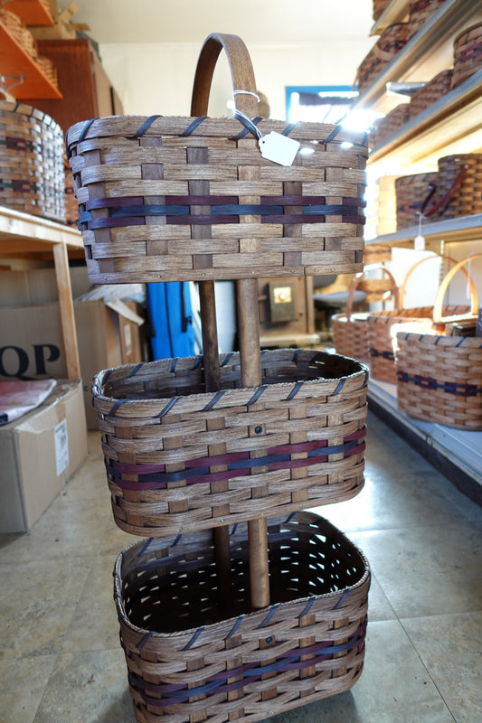 Decorative Basket 3-Tier