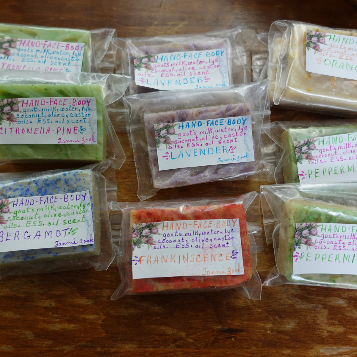 Goat's Milk Soap (5-packs)