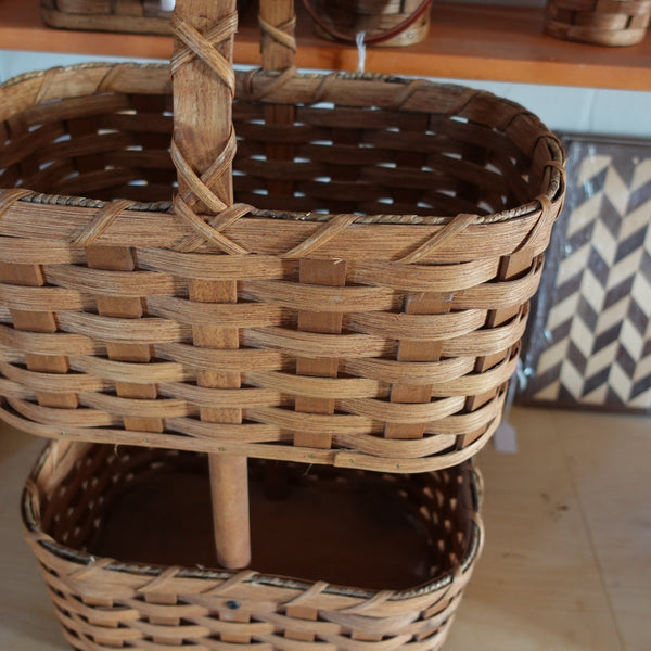 Decorative Basket 2-Tier