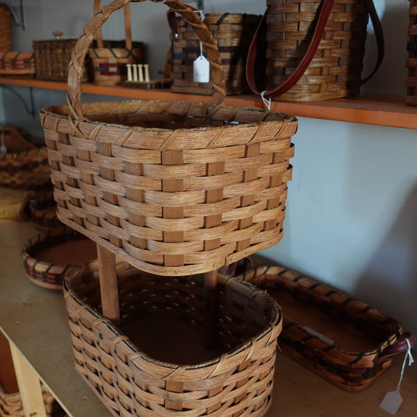 Decorative Basket 2-Tier