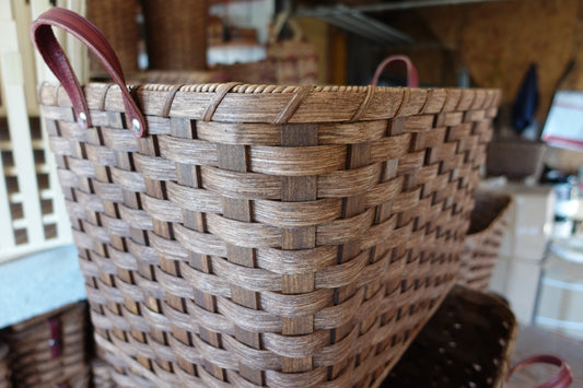 Handwoven Amish Laundry Basket